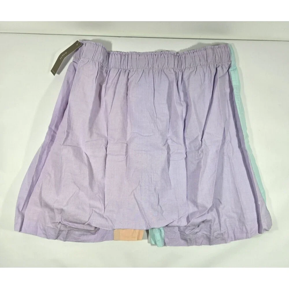 J Crew Men's Size‎ Small Tri Color Colorblock Cotton Boxer Shorts New